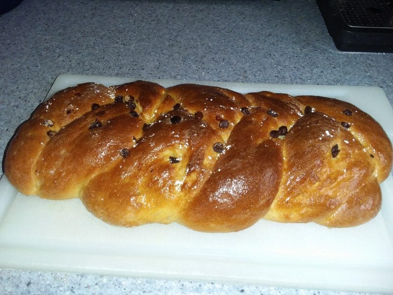Cliquez pour zoomer ! Brioche tressée à la mie filante Thermomix par mutty67