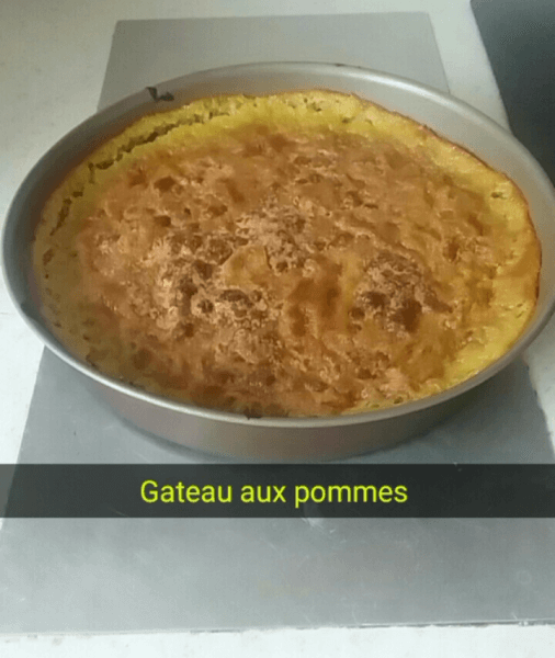 Cliquez pour zoomer ! Moelleux aux pommes Thermomix par Saby 59