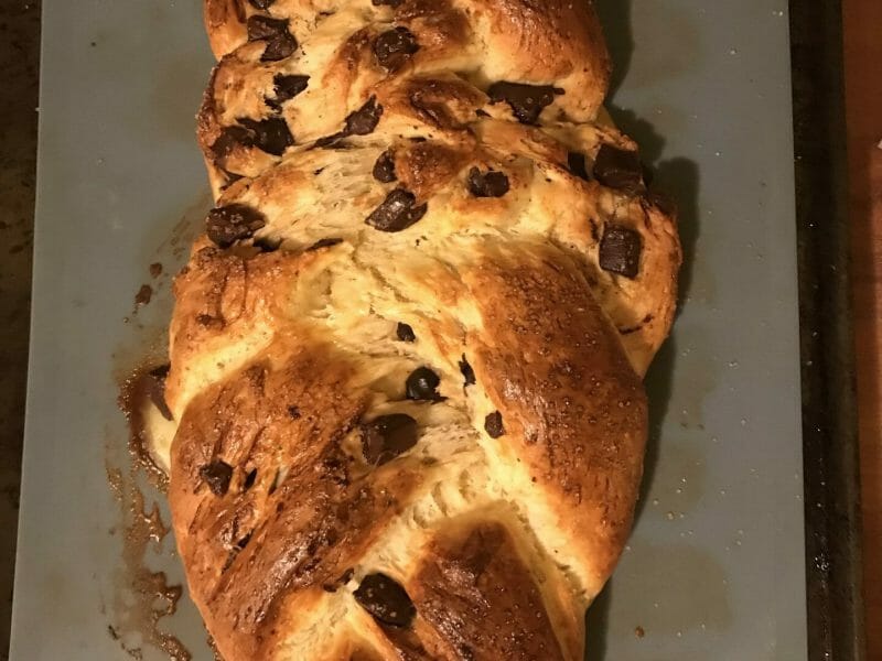Cliquez pour zoomer ! Brioche tressée à la mie filante Thermomix par marjoturbo