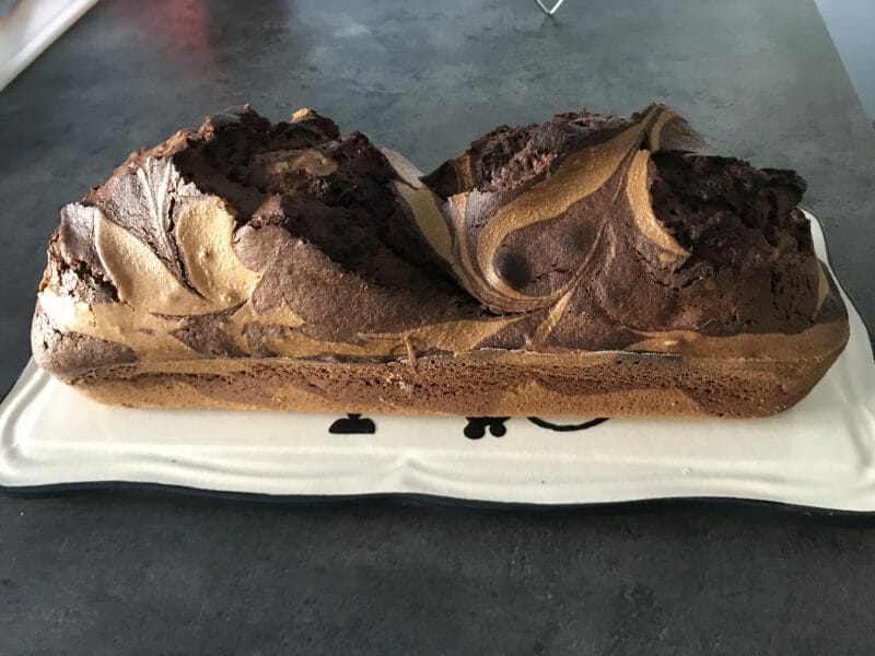 Cliquez pour zoomer ! Marbré au chocolat Thermomix par olivia_91