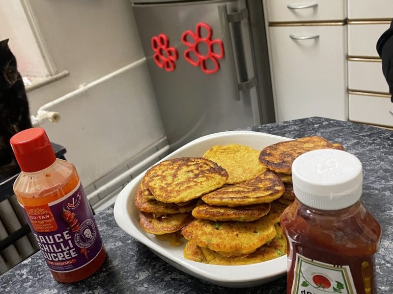 Cliquez pour zoomer ! Beignets de légumes Thermomix par Dominou