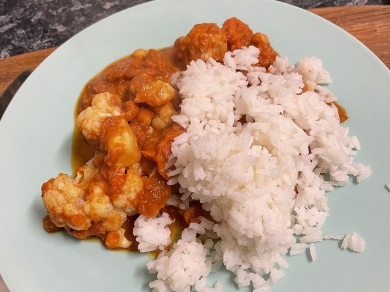 Cliquez pour zoomer ! Chou-fleur tikka masala Thermomix par Dominou