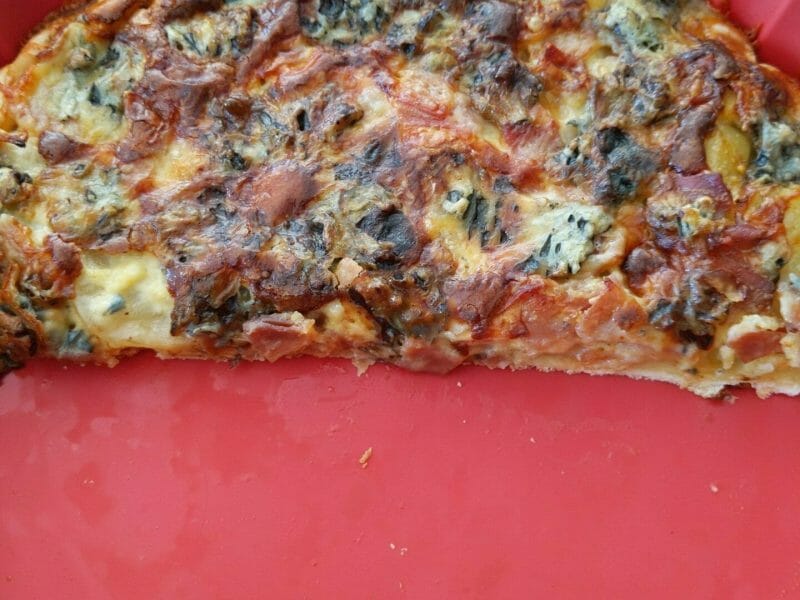 Cliquez pour zoomer ! Tarte gorgonzola et jambon de Parme Thermomix par pouxxii