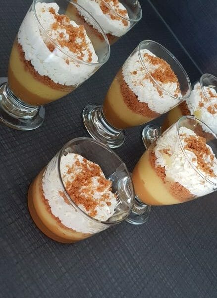 Cliquez pour zoomer ! Verrines pommes caramel et spéculoos Thermomix par Céline Hd