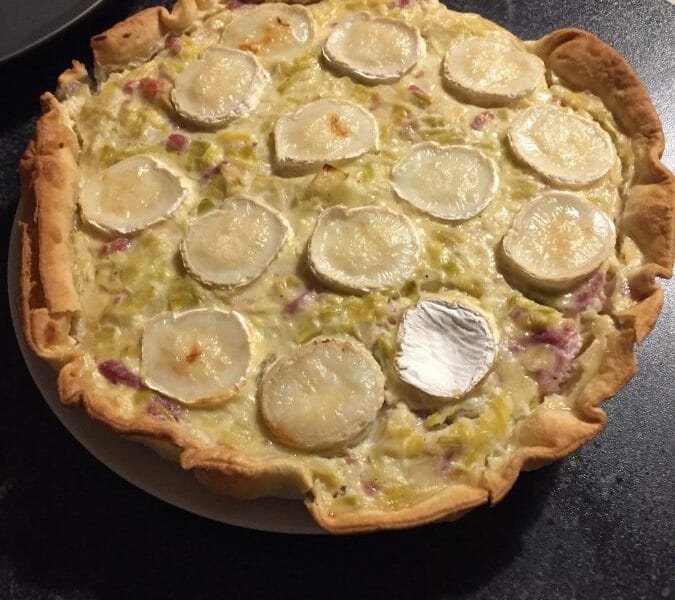 Cliquez pour zoomer ! Tarte aux poireaux Thermomix par Sophie67