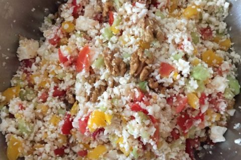 Taboulé de chou-fleur au Thermomix - Cookomix