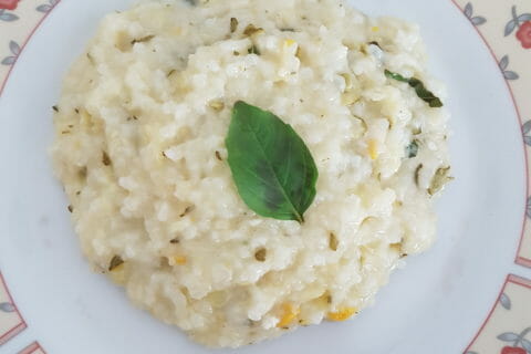 Cliquez pour zoomer ! Risotto champignons et courgettes au Thermomix