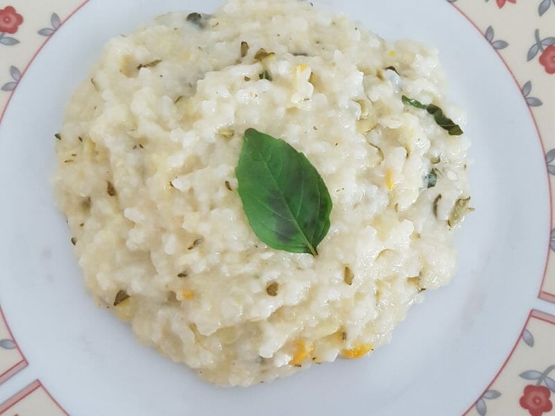 Cliquez pour zoomer ! Risotto champignons et courgettes Thermomix par Jenny79200