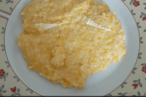 Cliquez pour zoomer ! Risotto butternut et chèvre frais au Thermomix