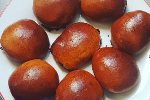 Cliquez pour zoomer ! Brioche étoilée au Nutella au Thermomix