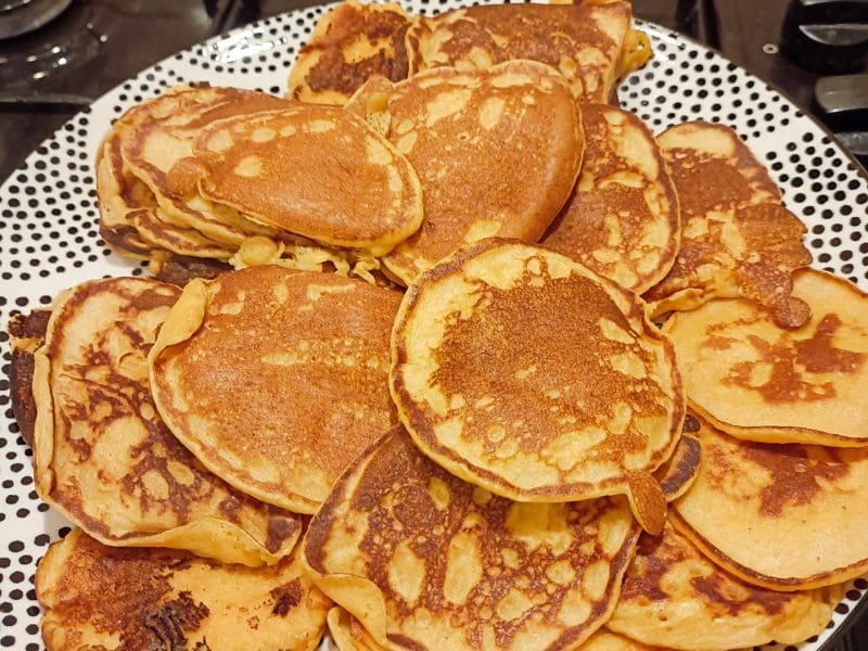 Cliquez pour zoomer ! Pancakes à la patate douce Thermomix par tortuenana4