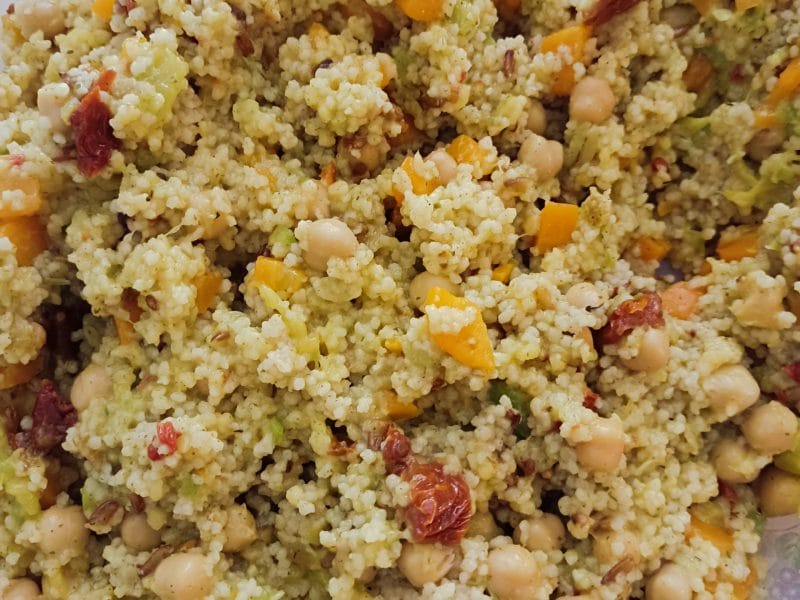 Cliquez pour zoomer ! Bowl méditerranéen aux légumes et céréales Thermomix par tortuenana4