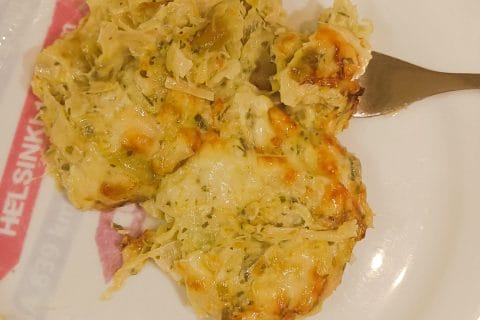 Cliquez pour zoomer ! Gratin de ravioles aux poireaux Thermomix par tortuenana4