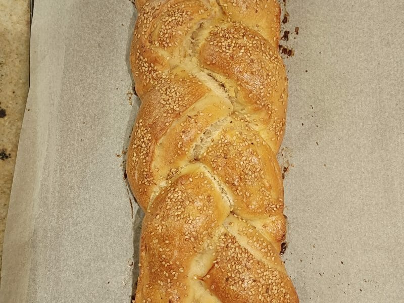 Cliquez pour zoomer ! Brioche salée jambon fromage Thermomix par tortuenana4