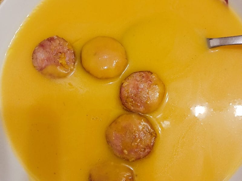 Cliquez pour zoomer ! Crème de butternut à la Morteau Thermomix par tortuenana4