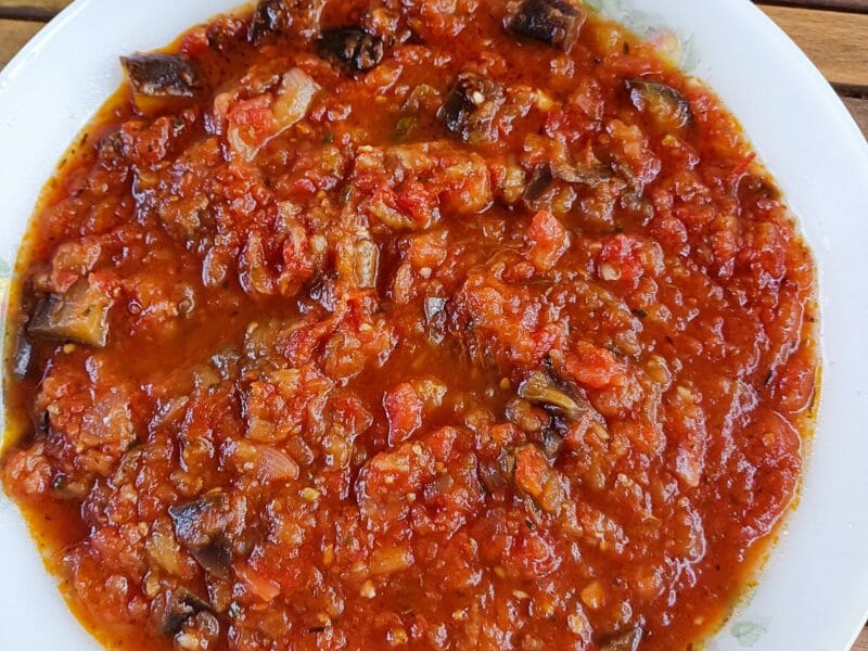 Cliquez pour zoomer ! Mijoté d’aubergines à la tomate Thermomix par tortuenana4