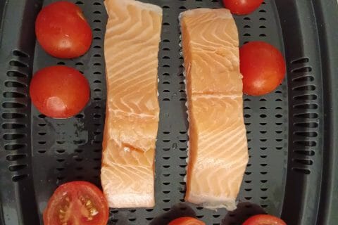 Cliquez pour zoomer ! Saumon à la Toscane Thermomix par tortuenana4