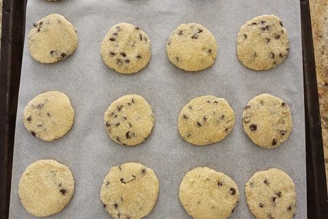 Cliquez pour zoomer ! Cookies à la noix de coco et pépites de chocolat Thermomix par tortuenana4