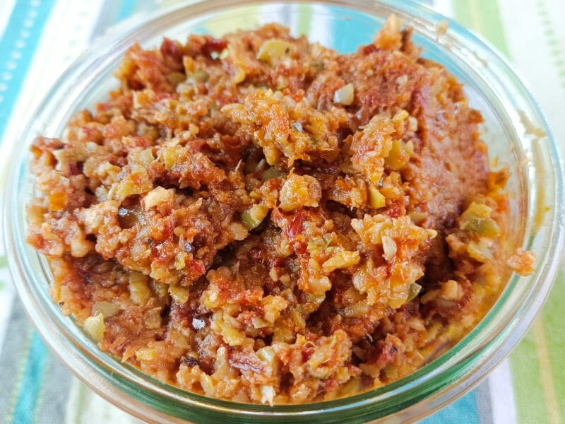 Cliquez pour zoomer ! Tapenade de tomates séchées Thermomix par tortuenana4