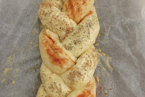 Cliquez pour zoomer ! Brioche salée jambon fromage Thermomix par tortuenana4