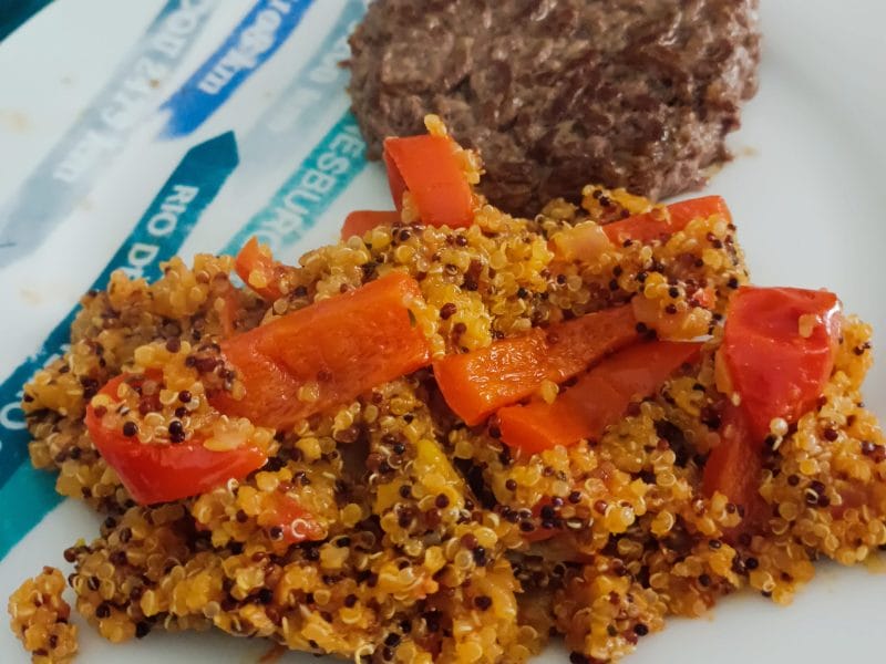Cliquez pour zoomer ! Quinoa sauce basquaise Thermomix par tortuenana4