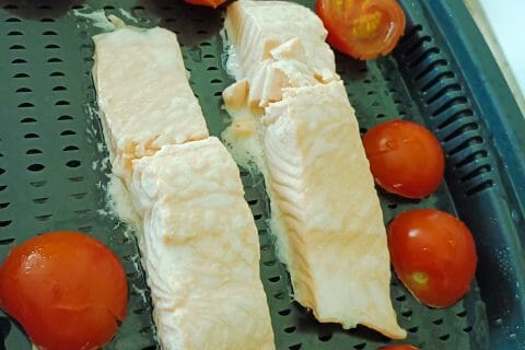 Cliquez pour zoomer ! Saumon à la Toscane Thermomix par tortuenana4