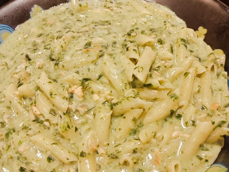 Cliquez pour zoomer ! One pot pasta – épinards et saumon fumé Thermomix par tortuenana4