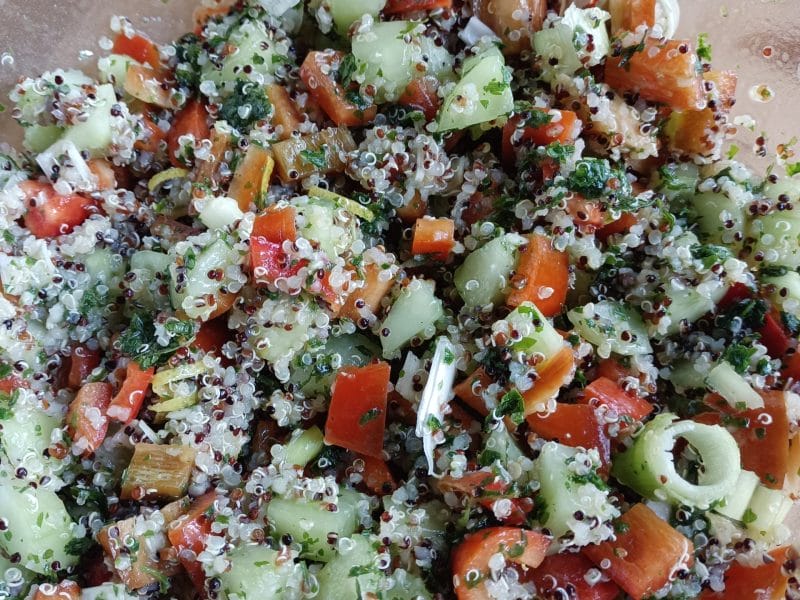 Cliquez pour zoomer ! Taboulé de quinoa Thermomix par tortuenana4