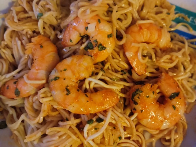 Cliquez pour zoomer ! Bo Bun de crevettes marinées Thermomix par tortuenana4