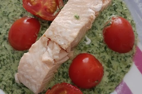 Cliquez pour zoomer ! Saumon à la Toscane Thermomix par tortuenana4