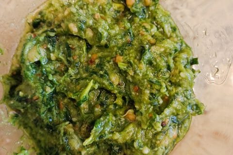 Cliquez pour zoomer ! Pesto à l’ail des ours Thermomix par tortuenana4