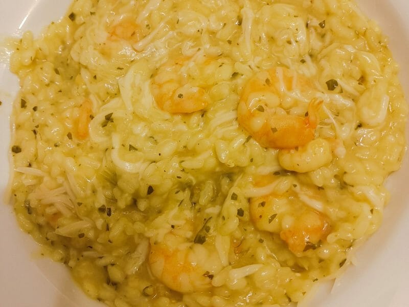 Cliquez pour zoomer ! Risotto crevettes et curry Thermomix par tortuenana4