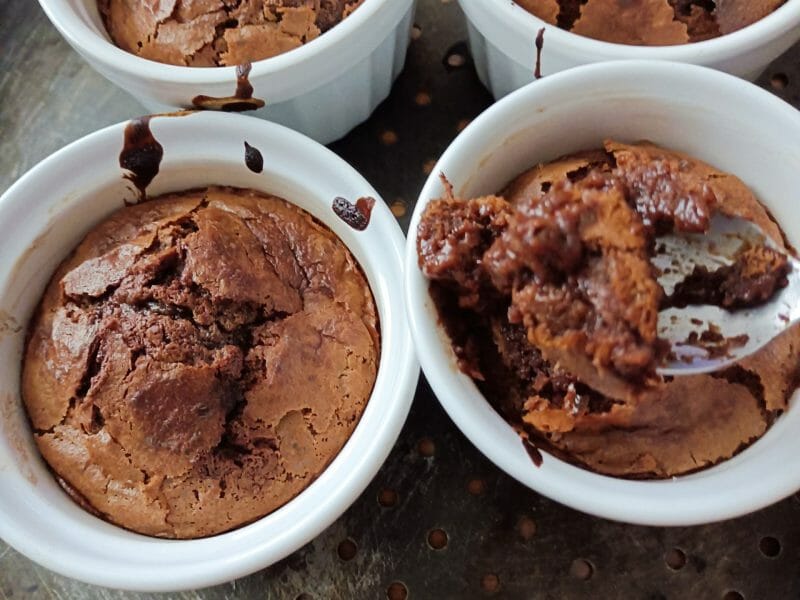 Cliquez pour zoomer ! Ramequins fondants au chocolat Thermomix par tortuenana4