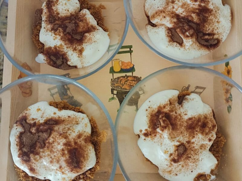 Cliquez pour zoomer ! Verrines spéculoos, nutella et fromage blanc Thermomix par tortuenana4