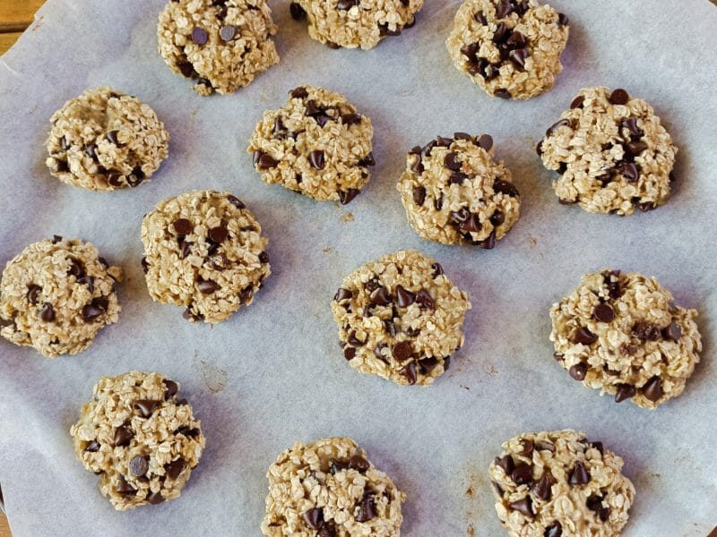 Cliquez pour zoomer ! Biscuits avoine, banane et chocolat Thermomix par tortuenana4