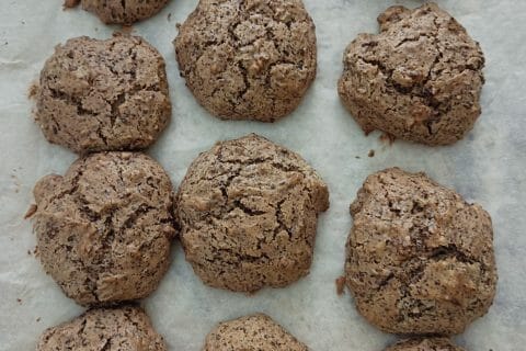 Cliquez pour zoomer ! Cookies au fromage blanc et chocolat noir Thermomix par tortuenana4