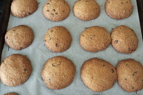 Cliquez pour zoomer ! Cookies à la noix de coco et pépites de chocolat Thermomix par tortuenana4