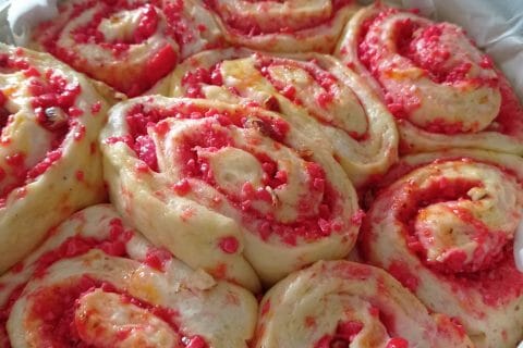 Cliquez pour zoomer ! Brioche aux pralines roses Thermomix par elodie_536