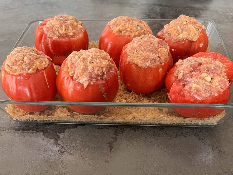 Cliquez pour zoomer ! Tomates farcies Thermomix par Yomki