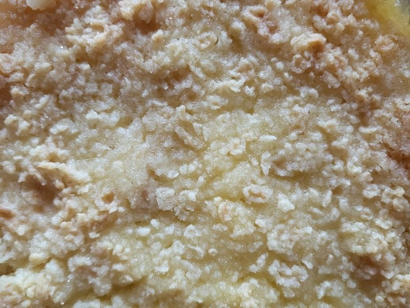 Cliquez pour zoomer ! Crumble coco, poires et pommes Thermomix par Nathouly