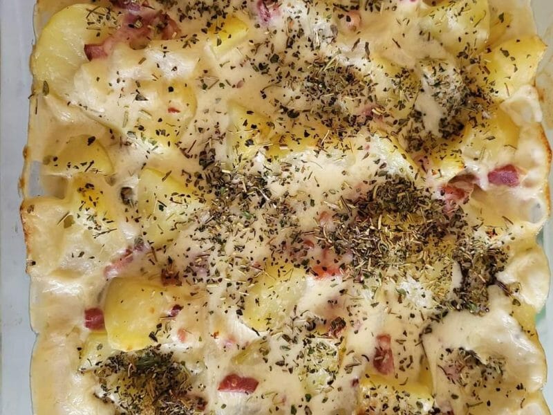 Cliquez pour zoomer ! Gratin de pâtisson Thermomix par Nathouly