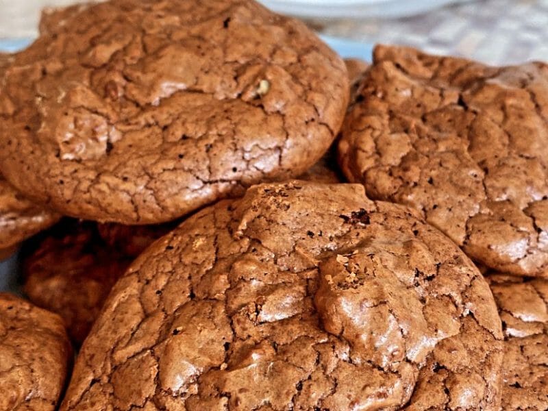 Cliquez pour zoomer ! Cookies brownies Thermomix par Linda