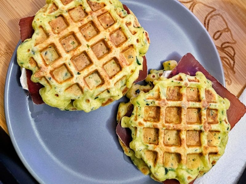 Cliquez pour zoomer ! Gaufres courgettes Thermomix par victoria_38