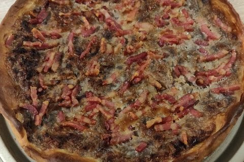 Cliquez pour zoomer ! Zwiebelkuchen – gâteau aux oignons Thermomix par tribulaplace