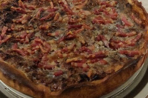 Cliquez pour zoomer ! Zwiebelkuchen – gâteau aux oignons Thermomix par tribulaplace