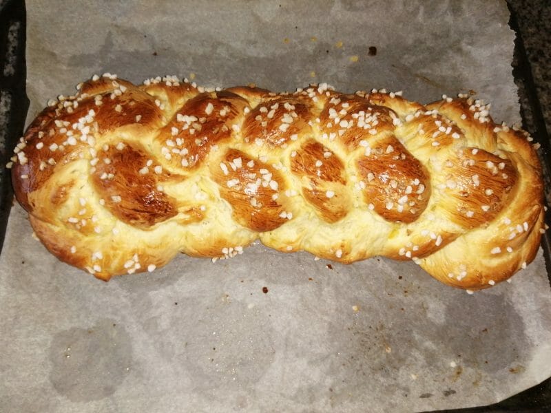 Cliquez pour zoomer ! Brioche tressée à la mie filante Thermomix par alexe_sandra
