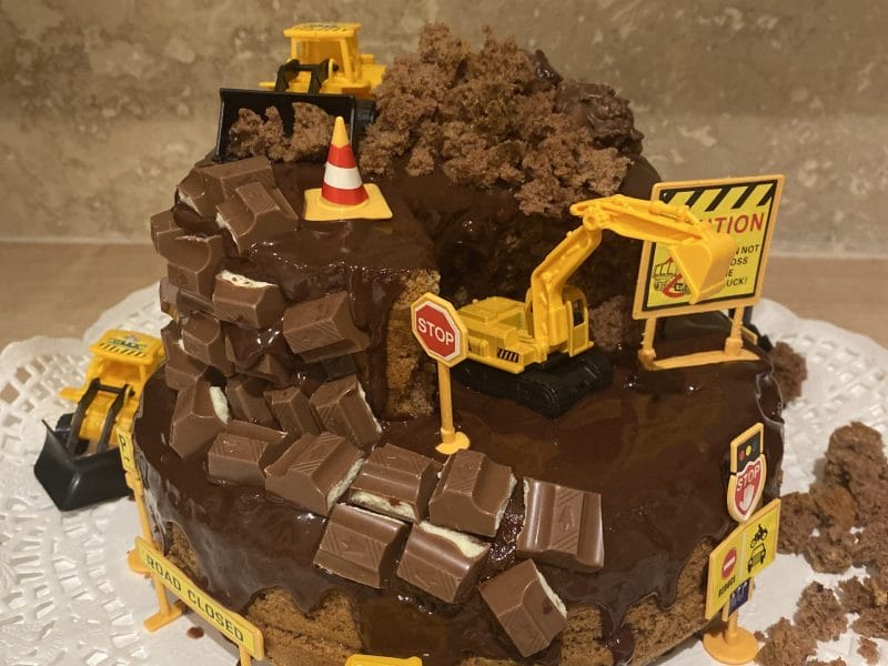 Cliquez pour zoomer ! Bûche forêt noire Thermomix par Romaprile