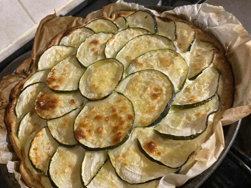 Cliquez pour zoomer ! Tarte courgettes et ricotta Thermomix par maeva_113