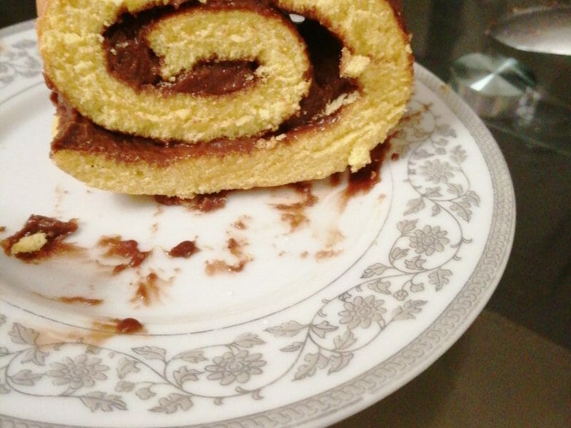 Cliquez pour zoomer ! Roulé au nutella Thermomix par Fatimzahra