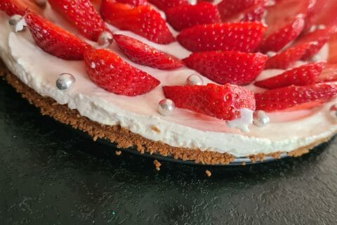Cliquez pour zoomer ! Tarte aux fraises sans cuisson Thermomix par anne-sophie_2363